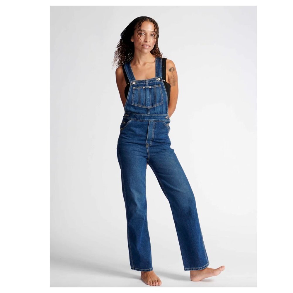 EVE DENIM Olympia Overalls in Malibu